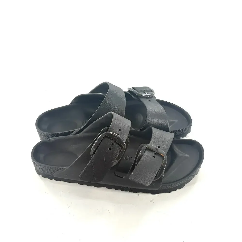 Birkenstock Arizona EVA Slide Sandals 39 8.5 Black New with Defect Travel Resort